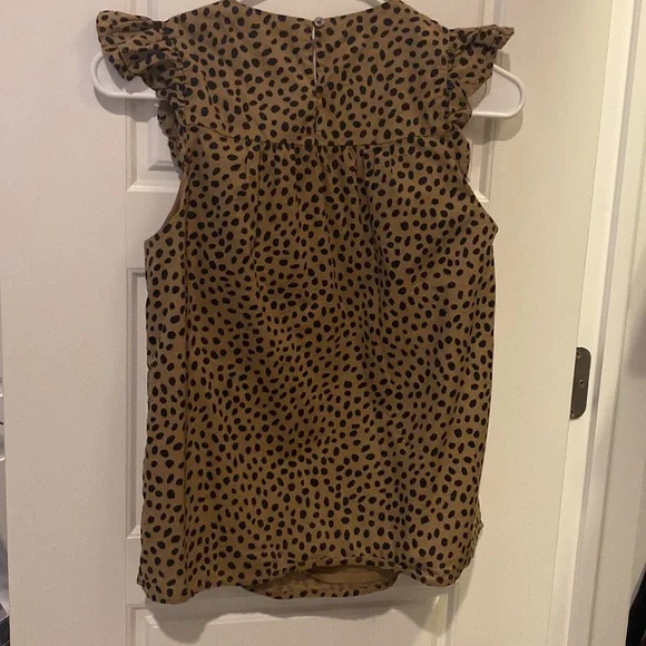 Leopard J Crew Top - XXS - Picture 4 of 4